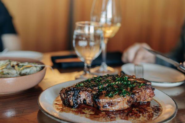 Cooked to perfection and full of flavor.