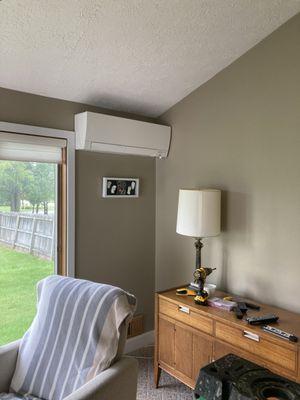 Indoor Mitsubishi Cassette.