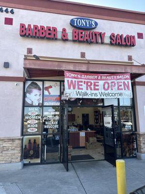 Tony's Barber & Beauty Salon