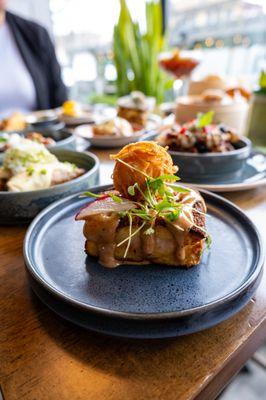 With over 25 savory and sweet options -- order everything your heart desires this weekend at doi moi's $34.99 bottomless brunch!