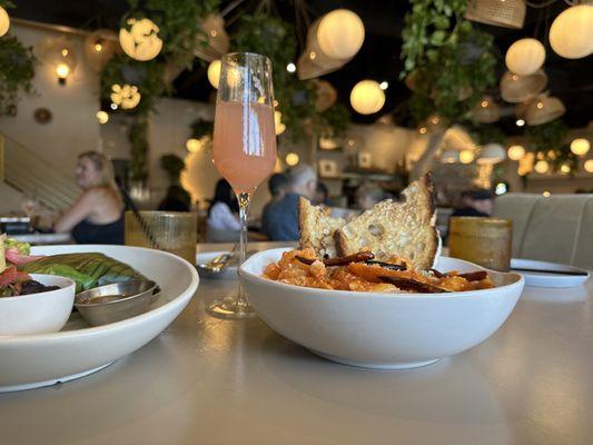 Guava Mimosa & Spicy Marinara