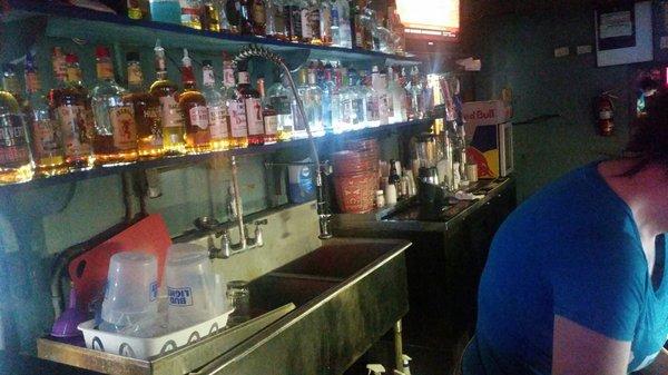 Lots of liquor, cheap beer, what else can you ask for?