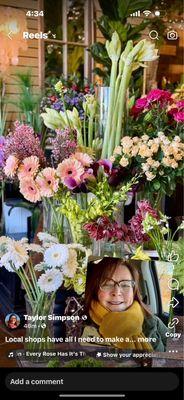 This is me headed to get some much needed "lovies" or flowers into my home. York Flower Shop has a fantastic selection and they last.