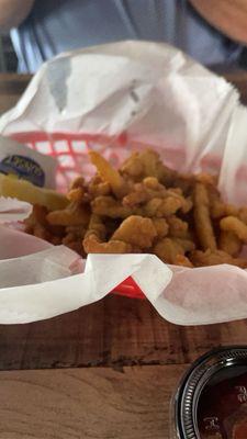 Fried clam strips! So yummy!