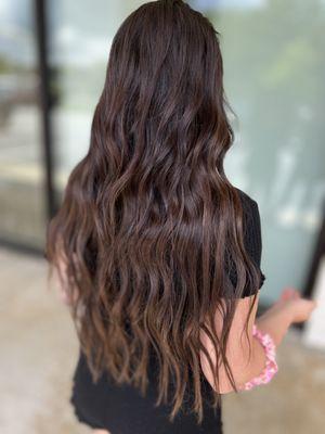 Don't love your hair? Get the hair you've always wanted with hair extensions!