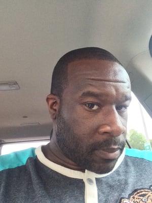 My man perfectionist with the clippers best barbershop in Houston bar-none