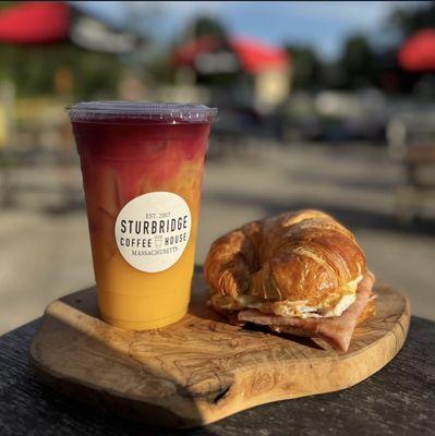 Morning Meditation & Sunrise Croissant