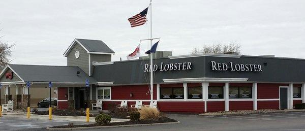 Red Lobster exterior paint, Wichita, KS