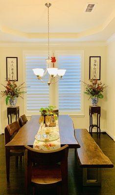 Formal dining room