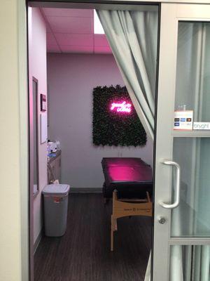Private suite inside Sola Salons