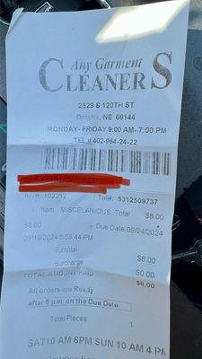 Any Garment Cleaners