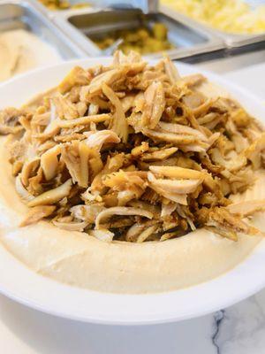 Hummus shawarma