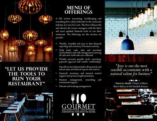 Gourmet Accounting Solutions
