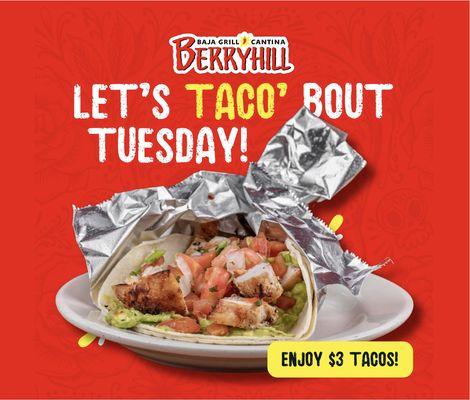 Taco Tuesday at Berryhill Sugar Land!