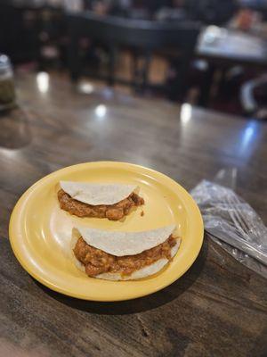 Chorizo & Beans Appetizer