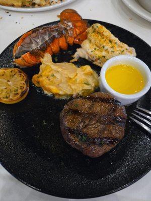 Filet and lobster