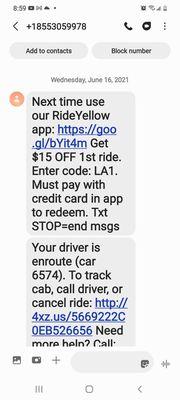 Taxi Service Yellow Cab