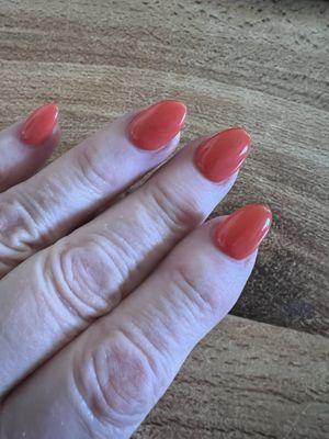 Beautiful job at the Nails Studio today. Thanks so very much!!