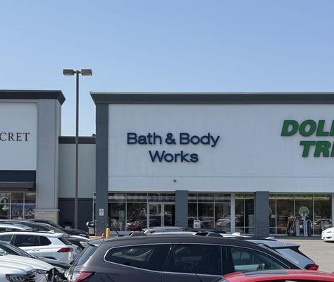 Exterior of business