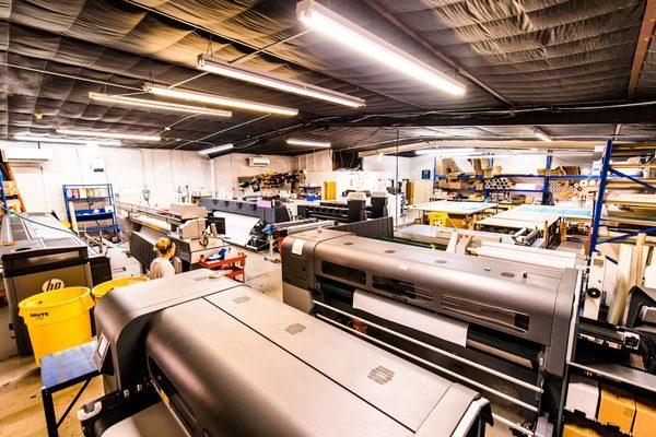 Our production floor.