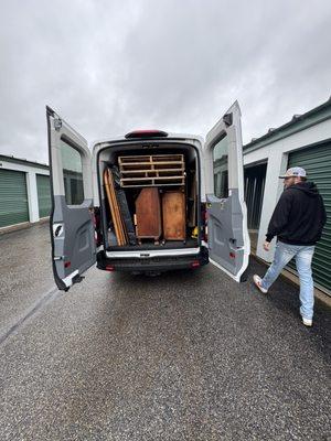 Cleaned out storage unit