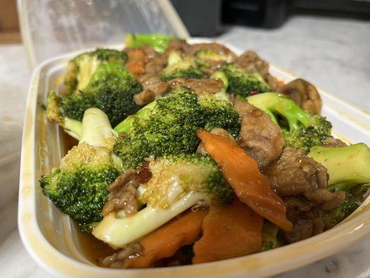 Hunan beef