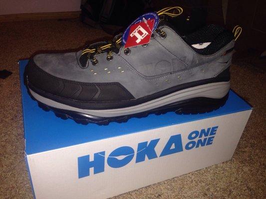 Thanks again to Seattle Footwear for hooking me up with my new trail running shoes. I'm in love with these Hoka one trail shoes!