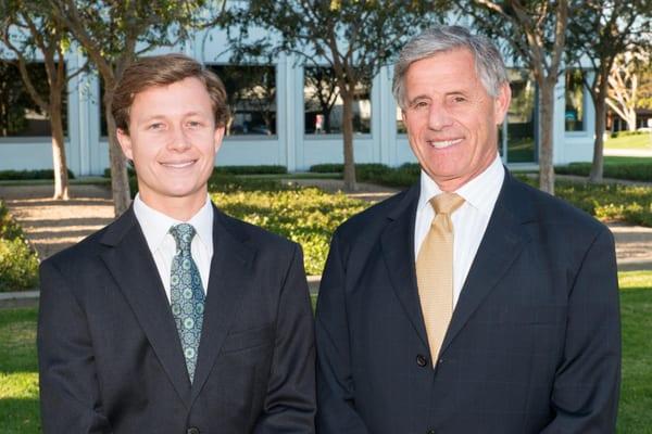 Left: Geoff Rill, Esq.; Right: Managing Partner Glenn Johnson, Esq.