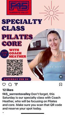 Coach Heather is a wonderful F45 coach who means serious business and friendly at the same time! See my review about her!