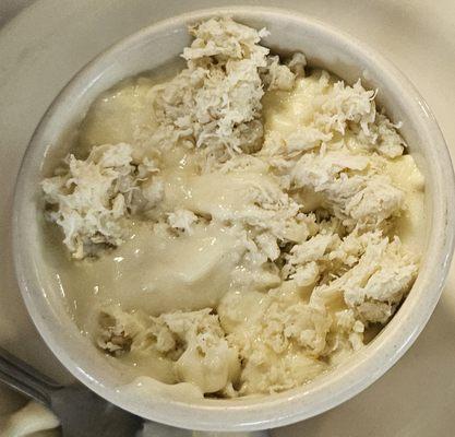 Bowl of Cream of Crab Soup