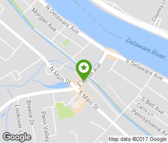 Located in downtown Yardley across from CVS with free on street and off street parking