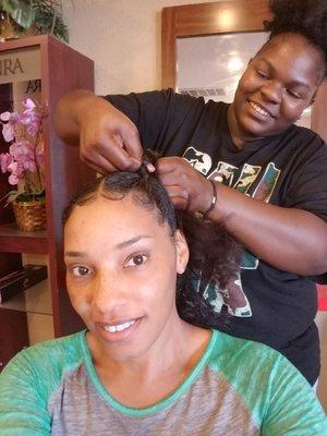 Leonaisha saved the day.