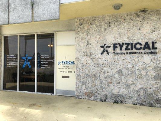 2020: The front of our building.