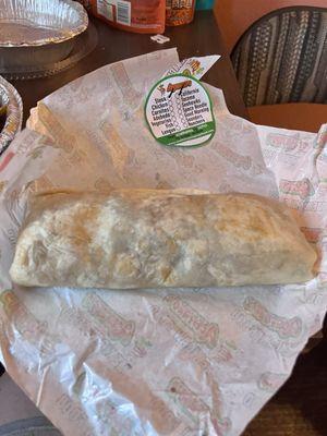The California carne asada burrito