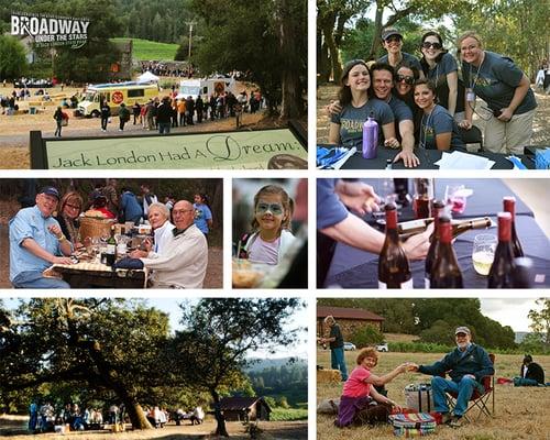 Enjoy pre-show picnicking, wine & food trucks in the park before the show, with multiple Sonoma Wineries pouring each night