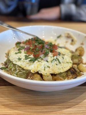 Salsa Verde Pork & Egg