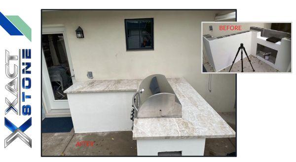 Outdoor Kitchen.
Dekton.