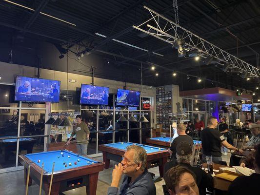 Pool league in full effect