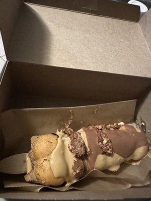 Adam and Eve waffle the golden cream pie