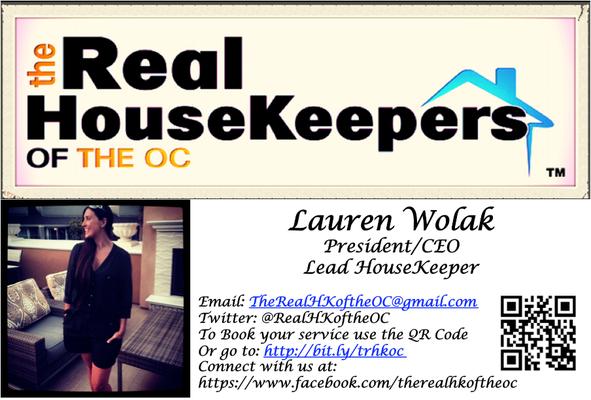 Our President & Lead HouseKeeper...the beautiful Lauren Wolak
