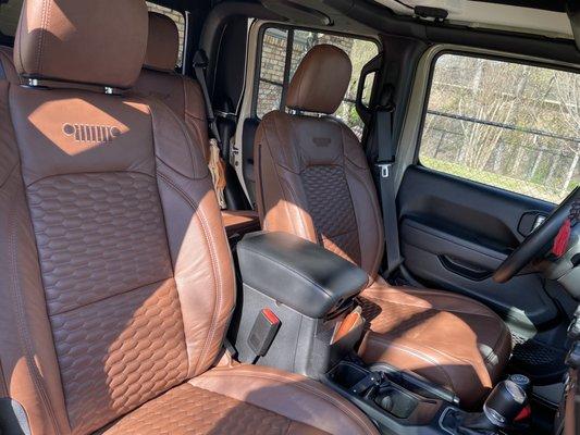 Interior photos after installation