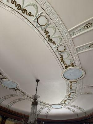 Dining room ceiling