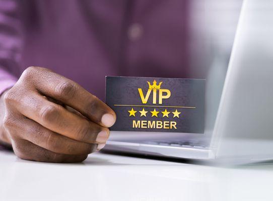 VIP Membership..free to join... amazing benefits and discount just for you!