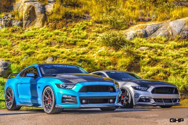 3M Vinyl Color Changed Wrap on Ford Mustang