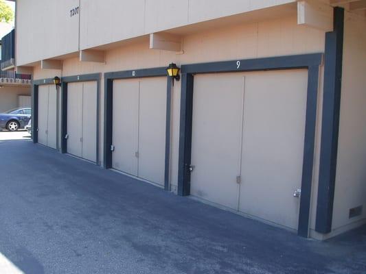 Garages are available for an additional fee