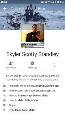 This employee of yours is an absolute piece of garbage.