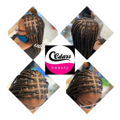 Knotless braids