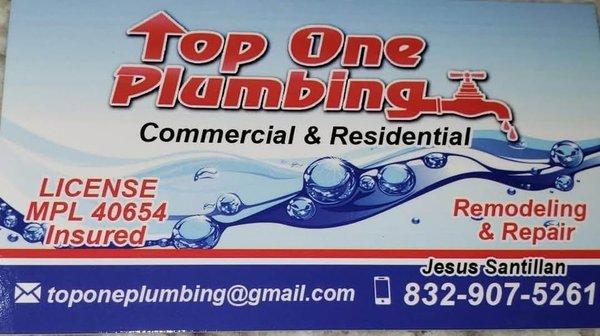 Top One Plumbing