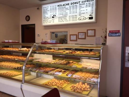 Large selection of kolaches, donuts and croissants.  #Tomball #Realtor