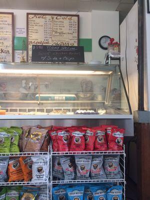 Nice selection of Greek food. Also hot sandwiches to order.